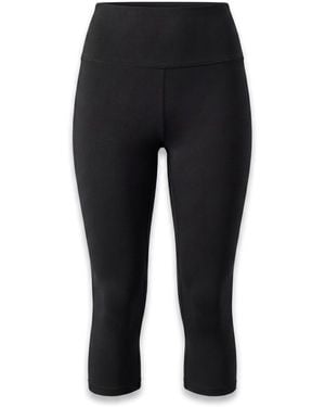 Calvin Klein Breathable High Rise Capri Leggings - Black