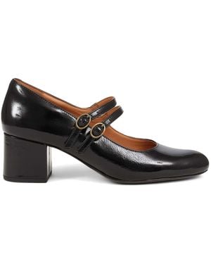 Jones Bootmaker Xanthi Heeled Mary Janes Shoes - Black