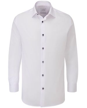 Skopes Tailored Fit Ultimate Comfort Formal Shirt - Weiß
