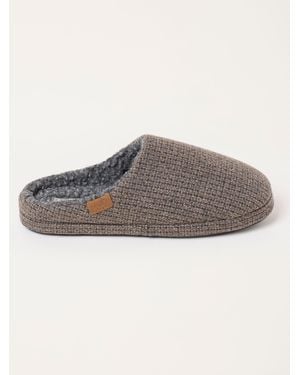 FatFace Jamieson Mule Slipper - Brown