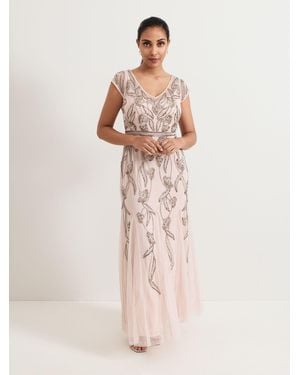 Phase Eight Petite Evonne Dress - Pink