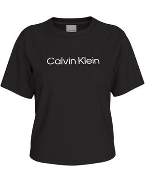 Calvin Klein Calvin Klein Breathable Quick-Dry Travel T-Shirt - Black