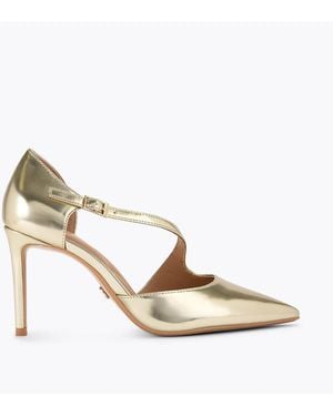 Carvela Kurt Geiger Lorita Court Heels - Natural