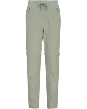 Mountain Warehouse Explorer Short Length Zip-Off Pants - Green