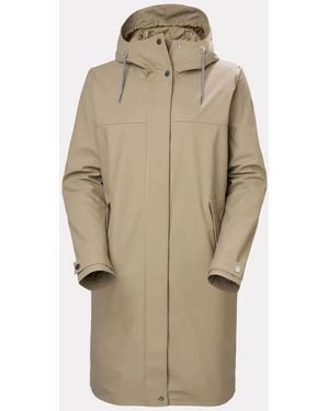 Helly Hansen Moss Insulated Pu Coat - Natural