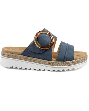 Pavers Adjustable Fitting Sandals - Blue