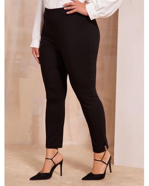Friends Like These Friends Like These Curve Sculpting Stretch Slim Pants - Black