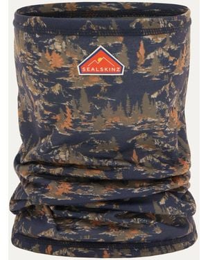 SealSkinz Dark Harpley Water Repellent Neck Warmer Scarf - Gray