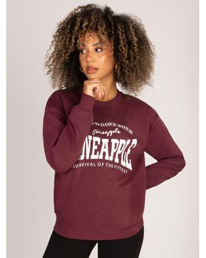 Pineapple Logo Sweatshirt - Red