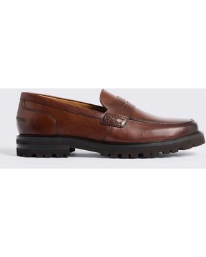 Moss Camden Chunky Loafer - Braun