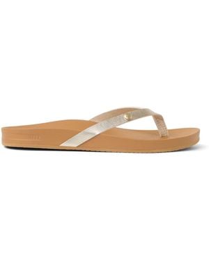 Reef Hour Vista Ivy Flip Flops - Metallic