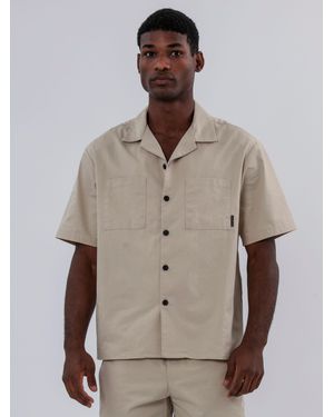 Religion Lightweight Short Sleeve Shirt - Natural