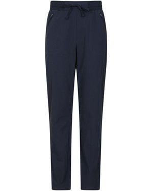 Mountain Warehouse Explorer Quick Drying Uv Max Trousers - Blue