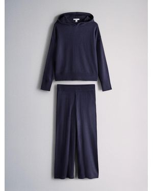 The Set Hoodies And Sweatpants Set - Blue