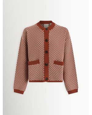 Varley Elmwick Knit Jacket - Brown