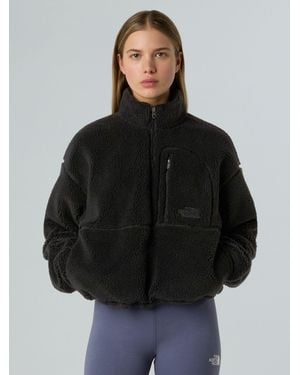 The North Face Extreme Pile Pullover Fleece Jacket - Black