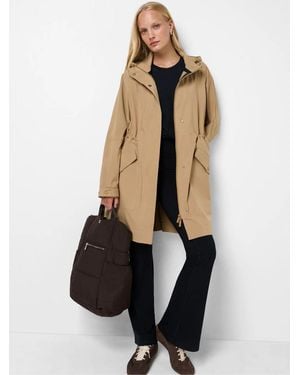 Sweaty Betty Motion Waterproof Mid Parka - Natural