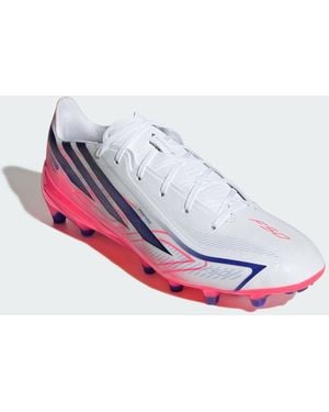 adidas F50 Hyperfast League Artificial Ground Football Boots - White