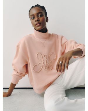 Next High Neck Sweatshirt - Pink