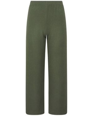 M Com Petite Wide Leg Pants - Green