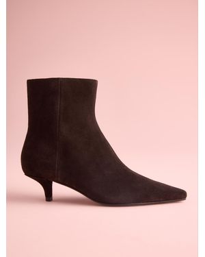 Next Tabitha Simmons X Underset Heel Ankle Boots - Pink