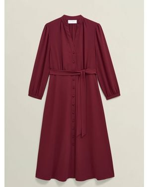 Hobbs Peony Dress - Red