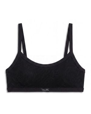 Calvin Klein Calvin Klein Lightly Lined Bralette - Black