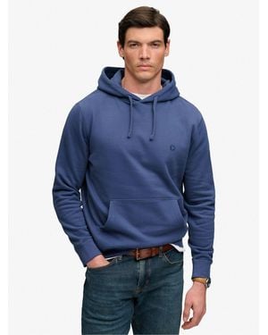 Superdry Essential Logo Hoodie - Blue