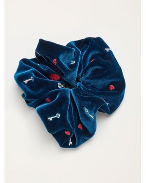 FatFace Fatface V & A Fatface Scrunchie - Blue