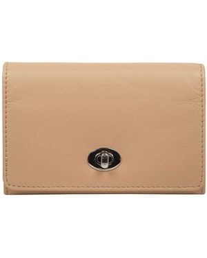 Pure Luxuries Amber Leather Purse - Natural