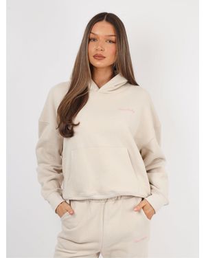 SIMMI Marilyn Studios Bubble Print Hoodie - Natural
