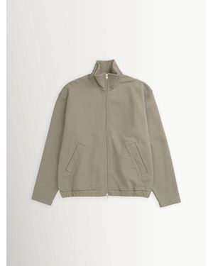 Norse Projects Norse Projects Hornidal Relaxed Loopback Track Jacket - Natural