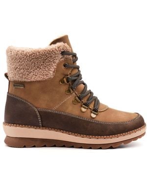 Lunar Blake W/Proof Ankle Boots - Brown