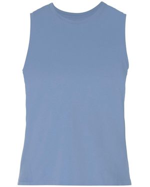 Sweaty Betty Athlete Featherweight Seamless Muscle Tank - Blue