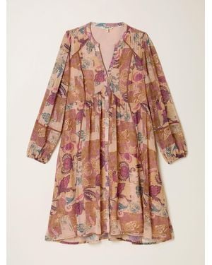 FatFace Fatface Steph Petite Dress - Pink