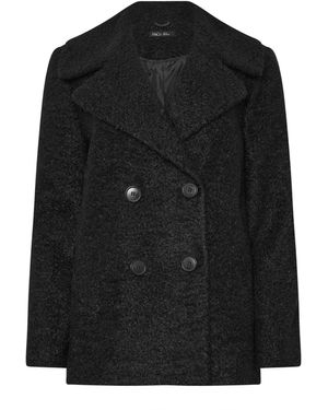 M Com Boucle Peacoat - Black
