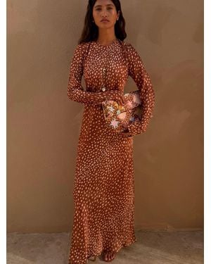 Never Fully Dressed Fawn Soho Dress - Brown