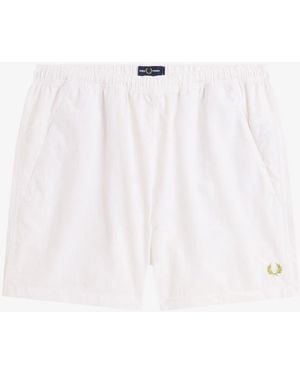 Fred Perry Tennis Shorts - White