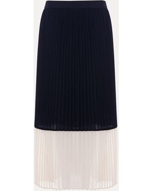 Phase Eight Petite Eleanor Skirt - Blue