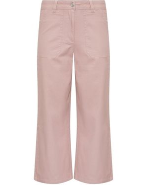M Com Petite Carpenter Wide Leg Pants - Pink
