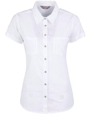 Mountain Warehouse Coconut Short Sleeve Shirt - White