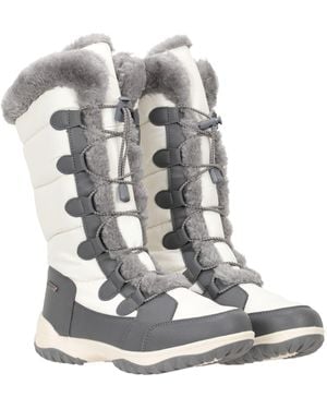Mountain Warehouse Snowflake Long Snow Walking Boots - White
