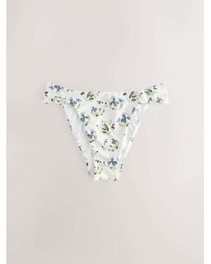 Ted Baker Print Bikini Briefs - Natural