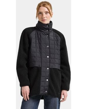 Didriksons Hazel Hybrid Fleece - Black