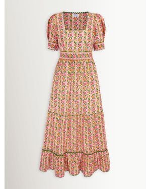 Pink City Prints Evelyn Dress - Multicolor