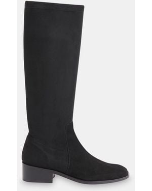 Whistles Lisi Stretch Knee High Boots - Black