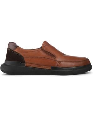 Pavers Elasticated Lightweight Slip - Braun