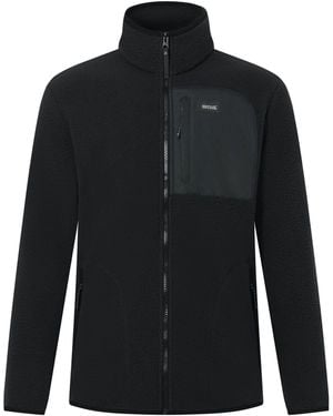 Regatta Frankie Borg Full Zip Fleece - Black