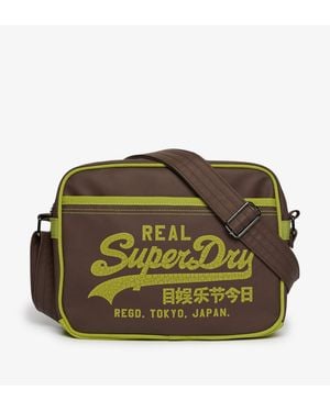 Superdry Mini Alumni Crossbody Bag - Green