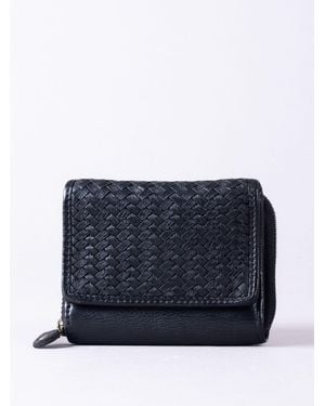 Lakeland Leather Small Wreay Purse - Blue